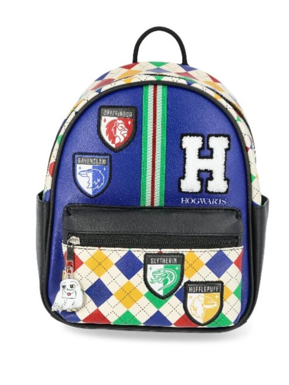 Harry Potter Fantasy Hogwarts House Crest Multicolor Mini Backpack
